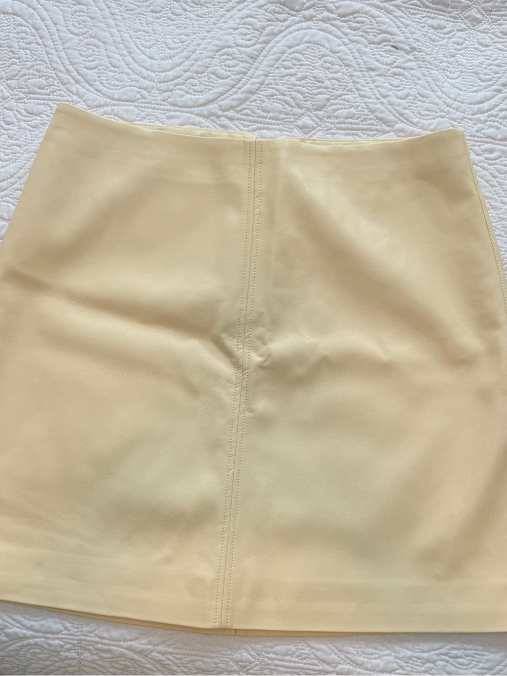 J Crew Faux Leather Fairfax Skirt - size 6 NWT
